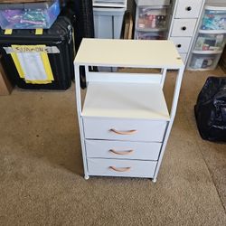 End Table With Storage Drawers