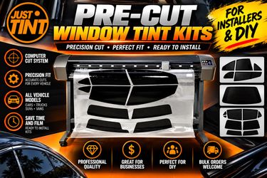 Pre-Cut Window Tint Kit — Computer Cut for Your Vehicle