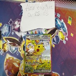 Pokemon Pikachu ex SIR 238/191 Surging Sparks