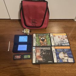 Nintendo Ds With Games 