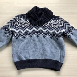 Little Boys Warm Sweater 12-18 Months