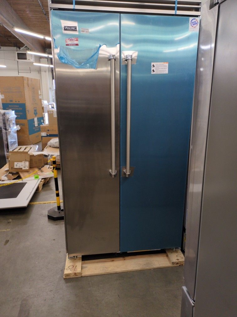 Viking Refrigerator Side By Side New