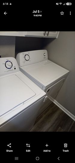 Amana Washer and Dryer Set