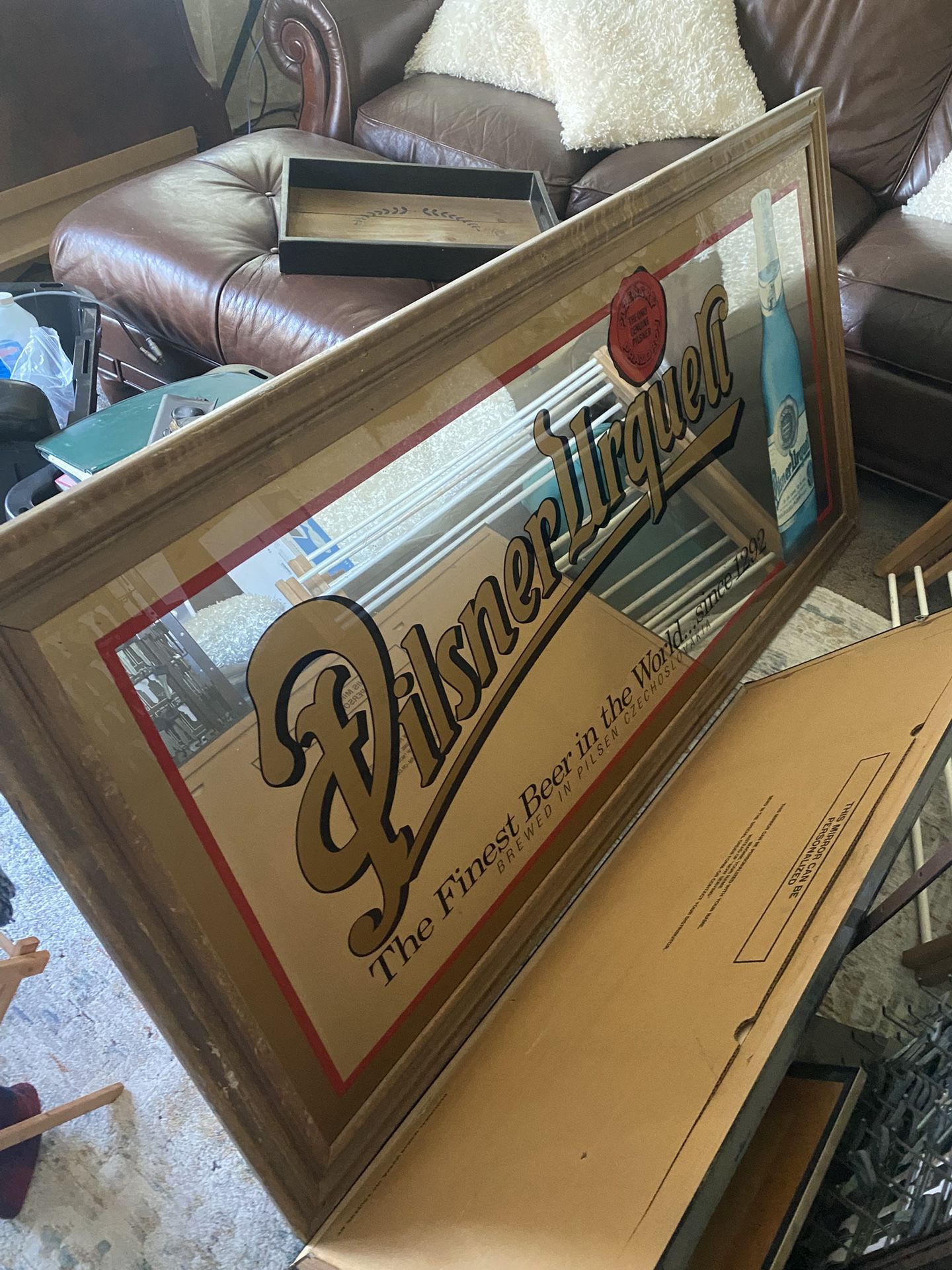 Pilsner Mirror Sign 66x34
