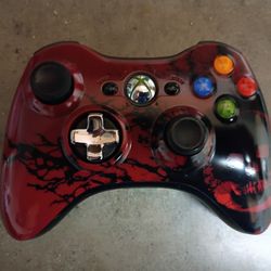 Microsoft Xbox 360 Gears of War 3 Wireless Controller Limited Edition, Tested, Working
