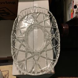 Glass 4 Divided Platter