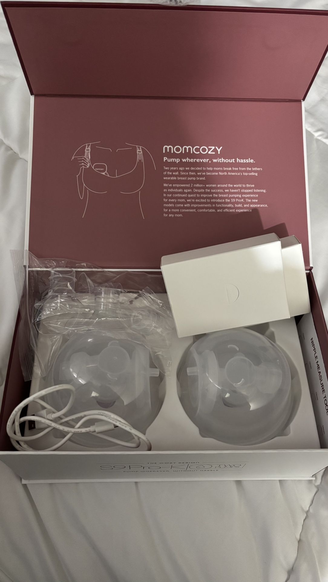 Momcozy S9 Pro-K Wearable Breast Pump
