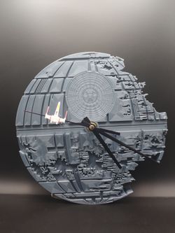 Star Wars Clock 3D Printed