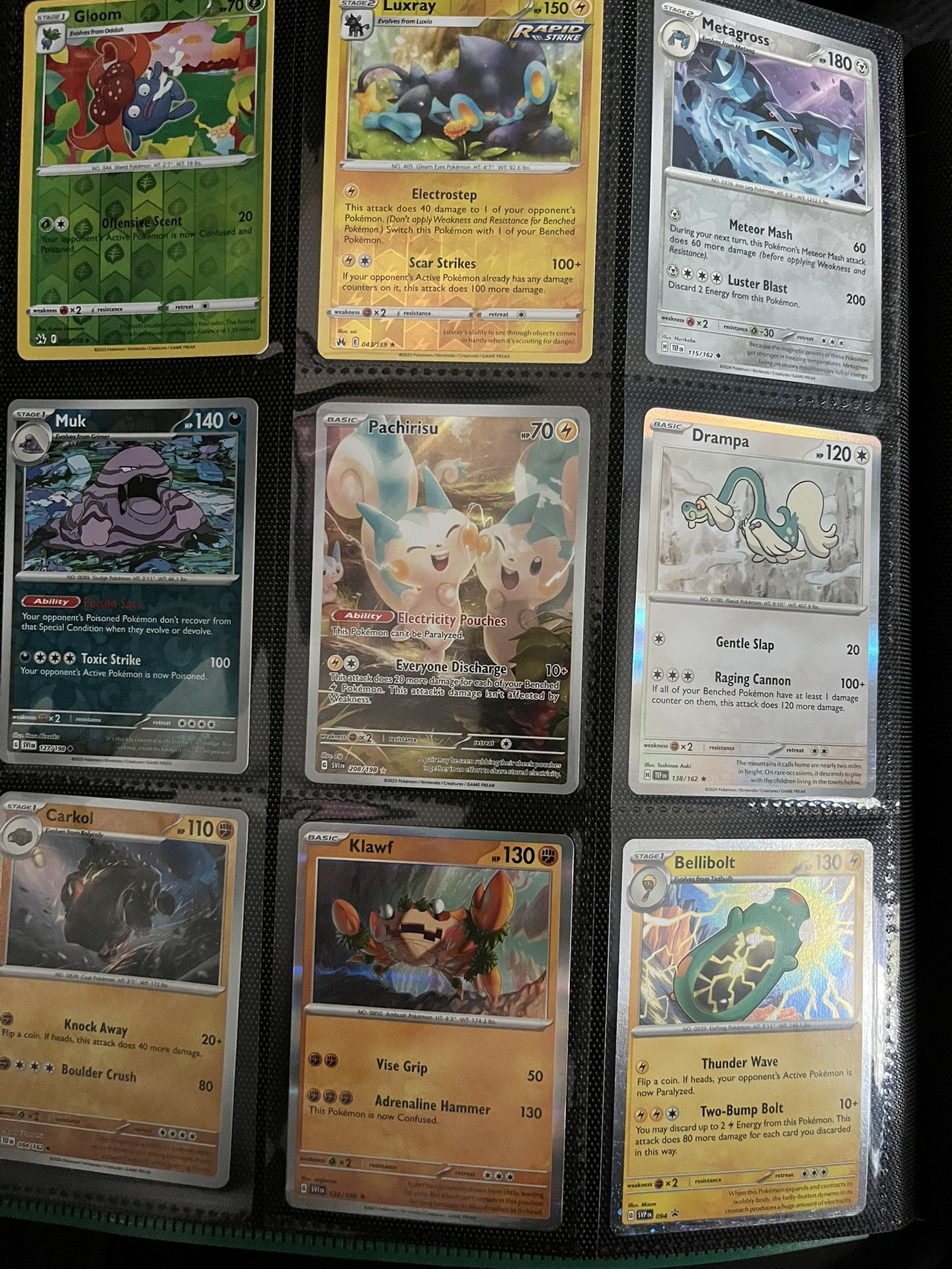 Pokémon Binder With About 90 Cards