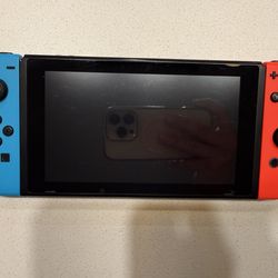 Nintendo Switch Console – Neon Red & Blue Joy-Cons
