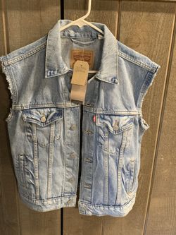 Ladies Levi Jean vest New