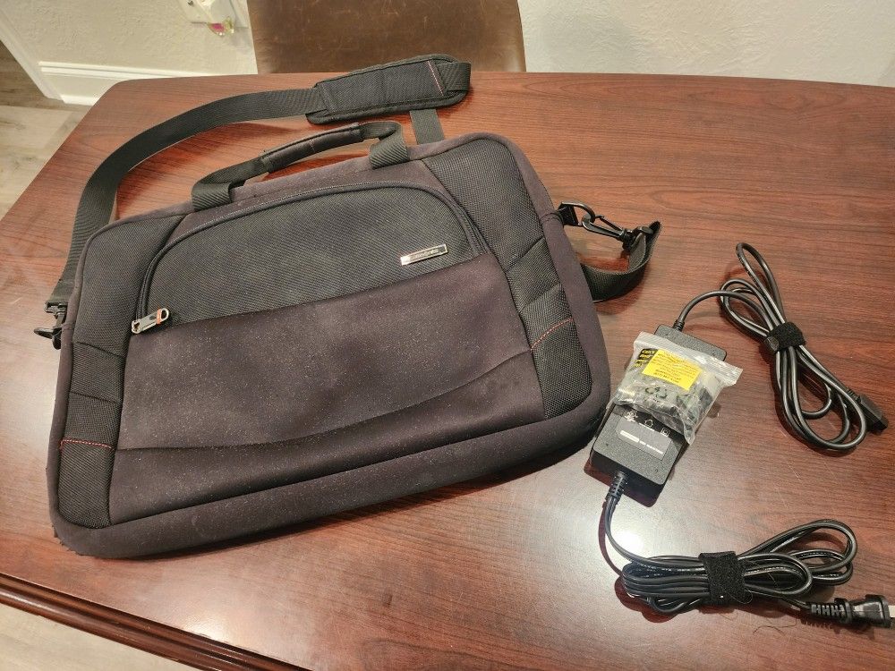 Laptop Bag + Universal Charger