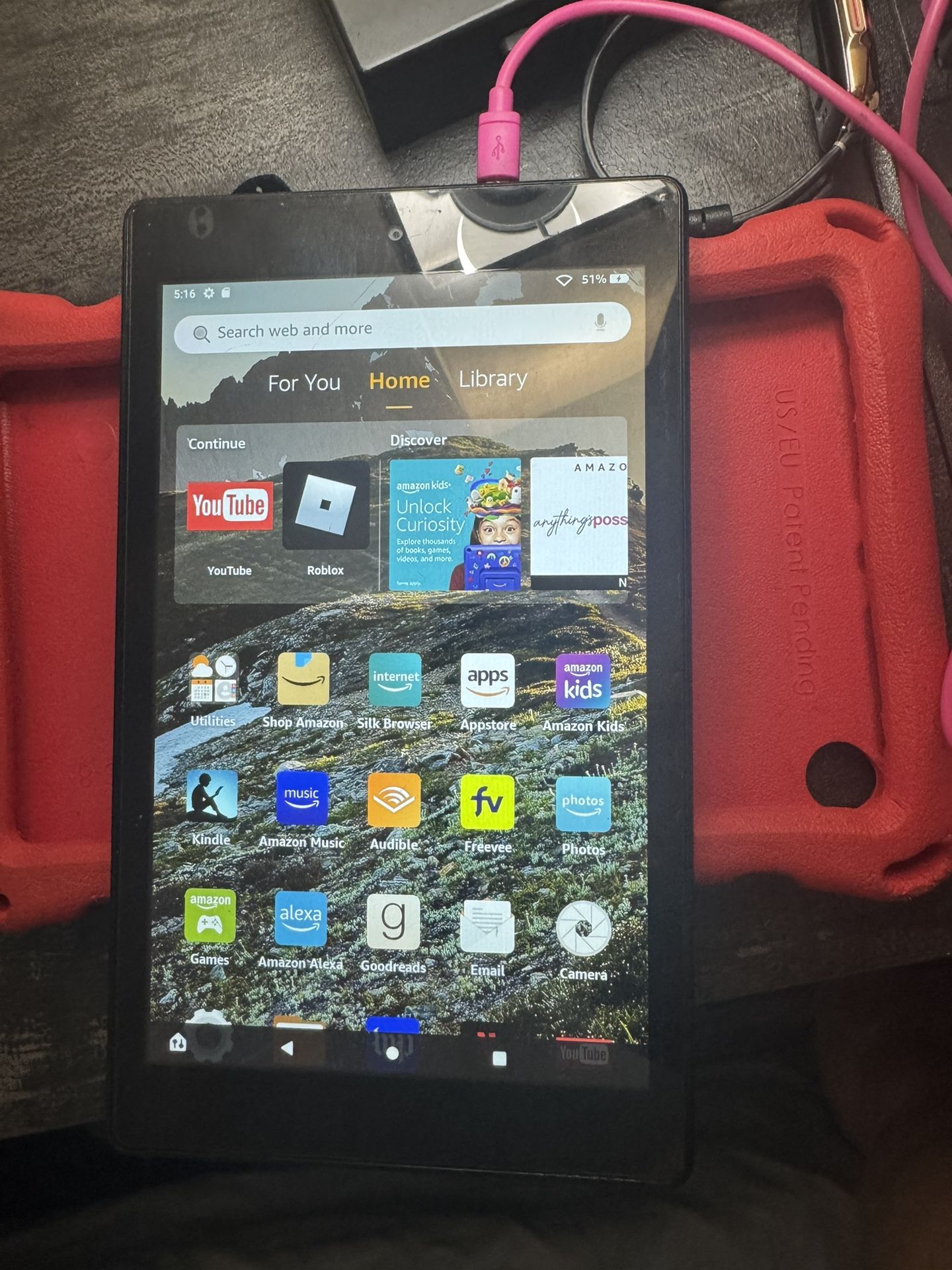 7 Inch Amazon Hd FireTablet 