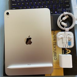 256gb Apple IPad 10th Generation (10.9” Liquid Retina / Latest 2022 ) with pen, keyboard, case & Accessories (warranty 02/ 2025)