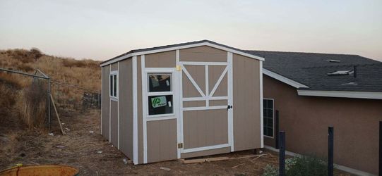 10x12x8 Custom Shed
