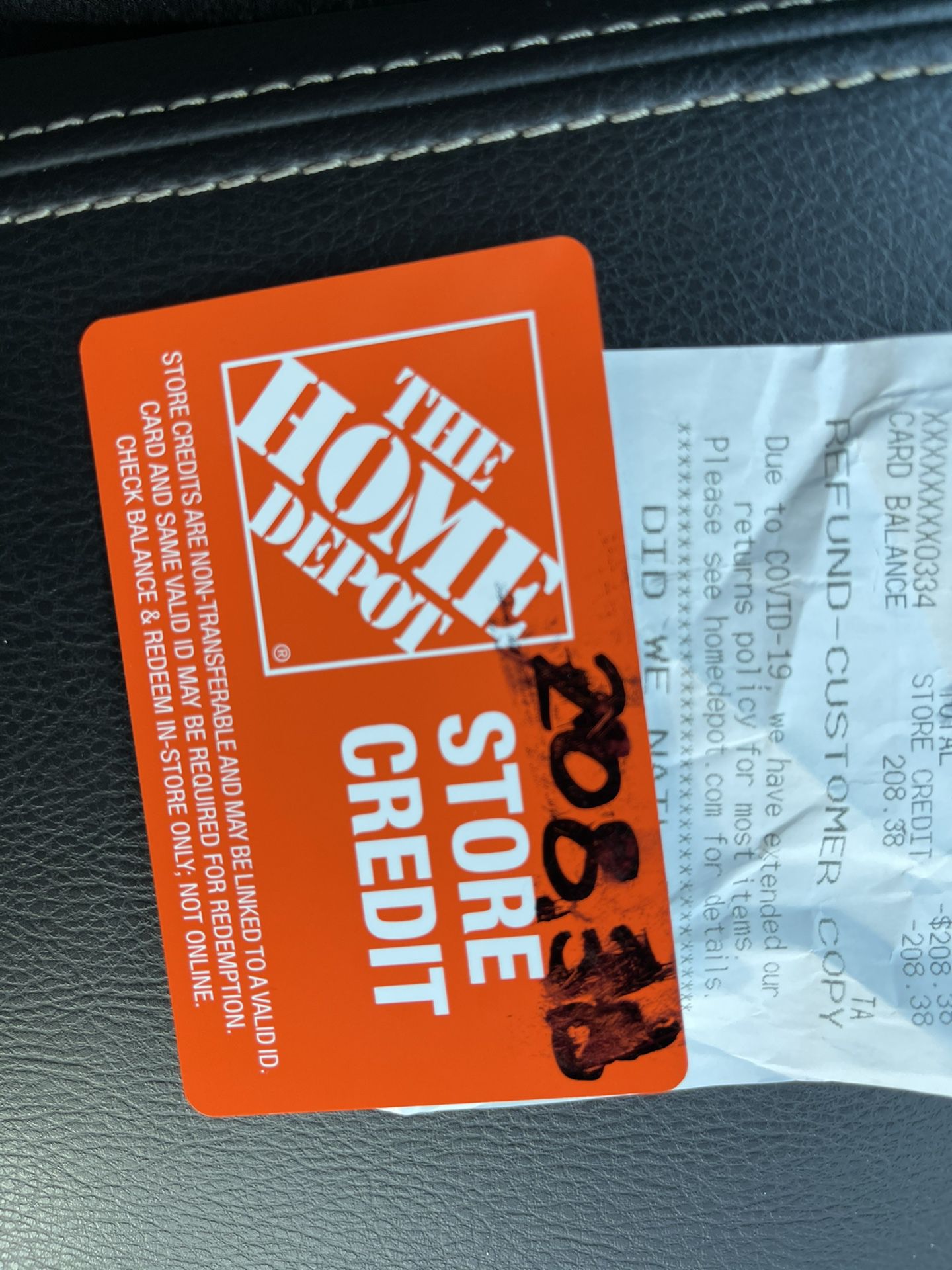 Home Depot Store Credit Card