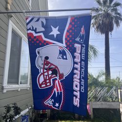 New England Patriots Flag Size 3ftx5ft 