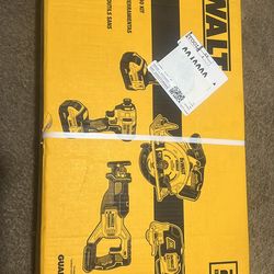 Brand New DEWALT 20V Brushless 5 Tool Combo Set Never Opened