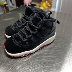 Toddler Velvet Red Jordans