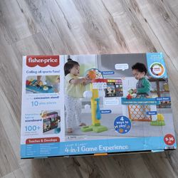 NEW- Fisher-price laugh and learn 4 in 1 game experience