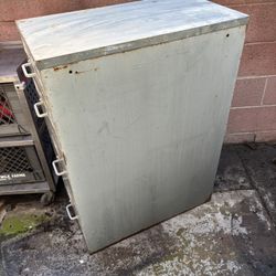 2 Vintage Industrial Metal Filling Cabinet S