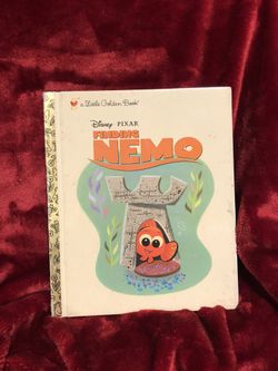 Disney Pixar Finding Nemo - A Little Golden Book - 2003 - children book sale !