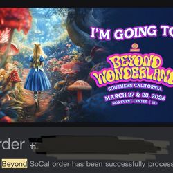 BEYOND WONDERLAND SATURDAY ONLY ! 