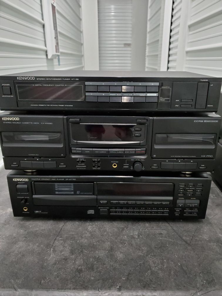 Kenwood stereo system