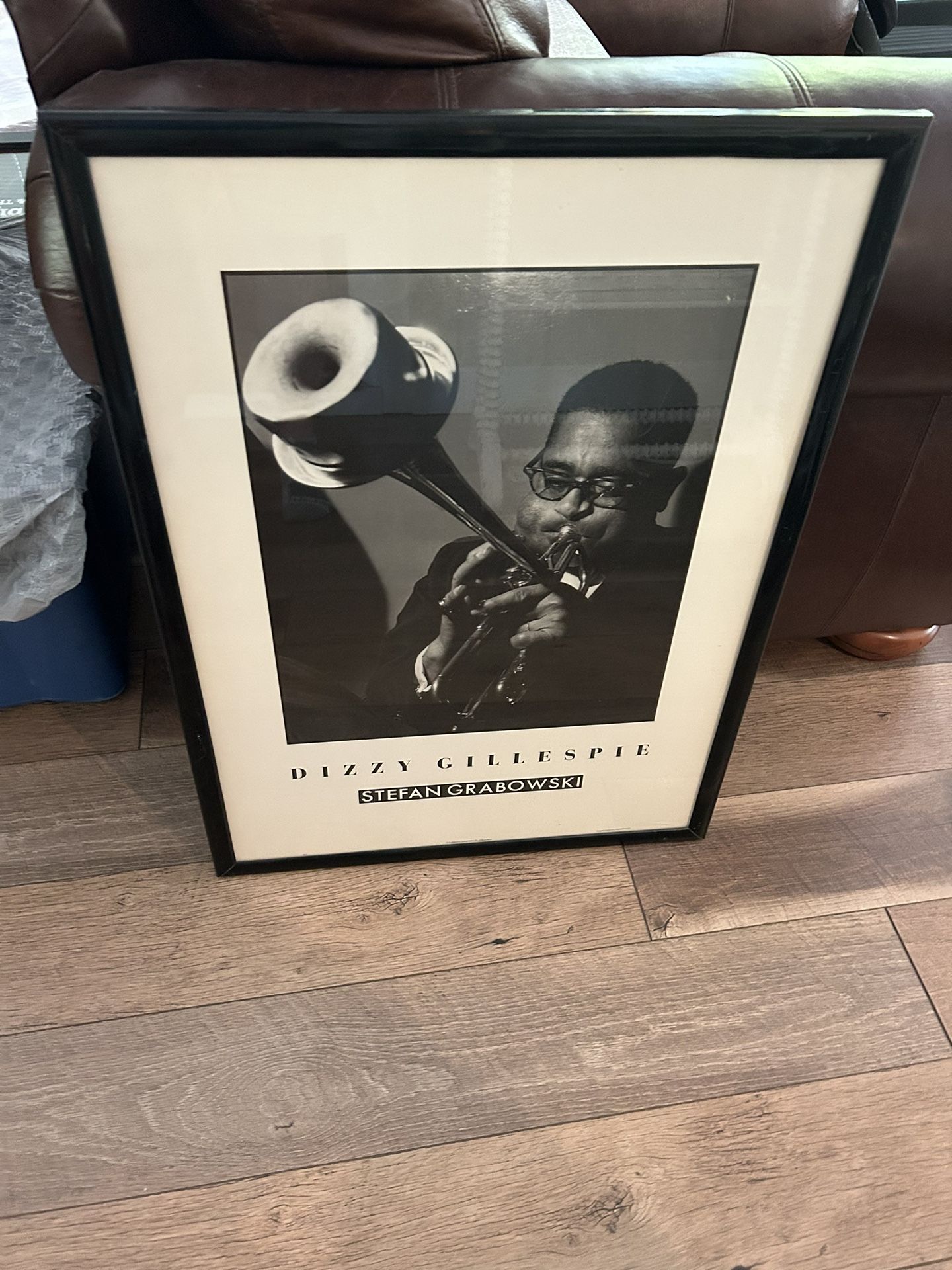Dizzy Gillespie Black And White Jazz Poster