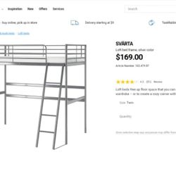 IKEA Twin Loft Bed