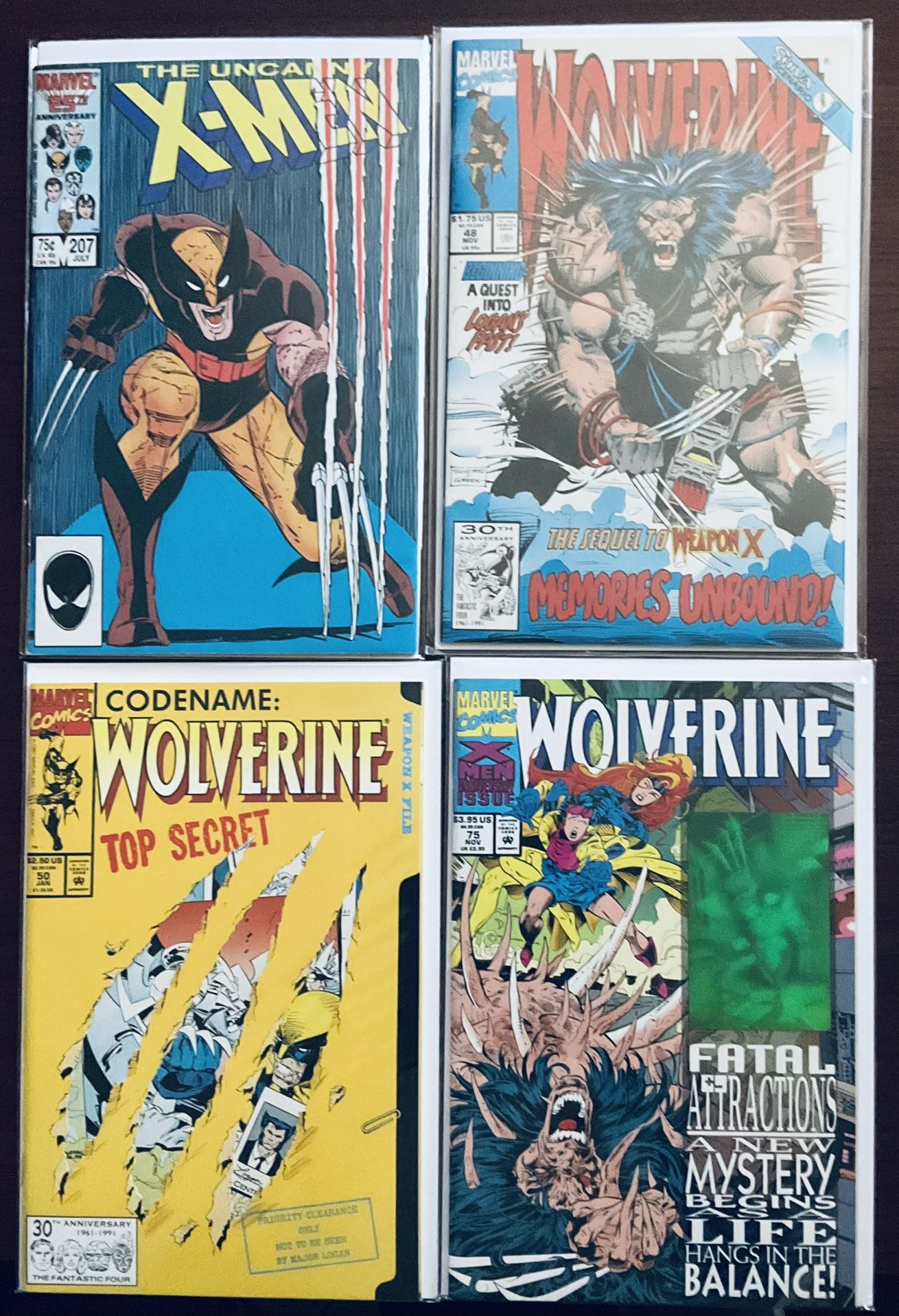 Marvel Wolverine Comic Lot – Includes CGC 8.5 Key Issue! This is a premium Wolverine comic collection featuring multiple fan-favorite issues and one