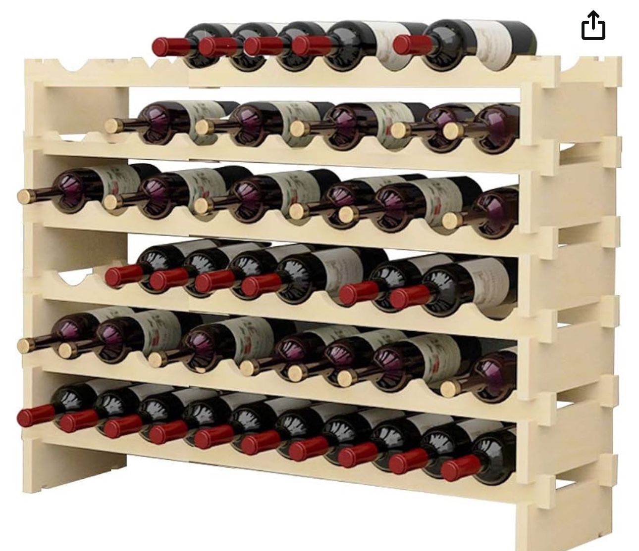 Soges Wine Rack 60 Bottle