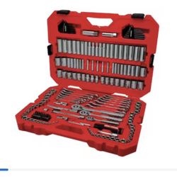CRAFTSMAN 189 -Piece Metric and standard (SAE) Mechanics Tool Set with Hard Case