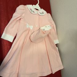 Brand New Beautiful hat & Dress Kids Girls Size 3T - Christmas Gift - Simi valley 