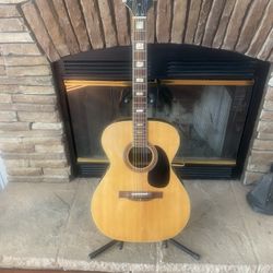 1971 Epiphone 6 String Acoustic Guitar