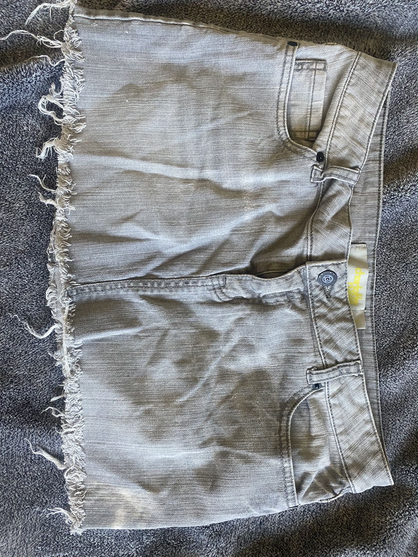 Charlotte Russe Jean Skirt