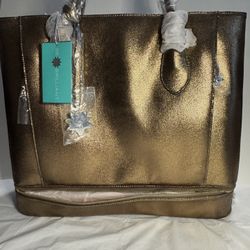 Be Brilliant Gold-Bronze Purse