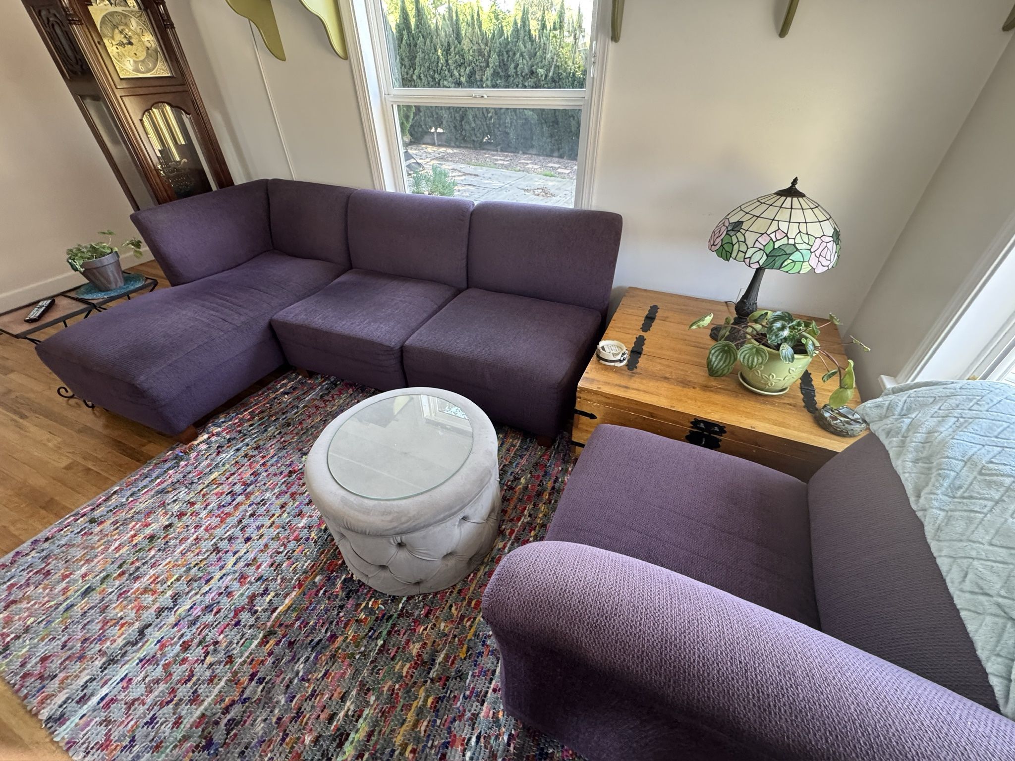 Purple Couch