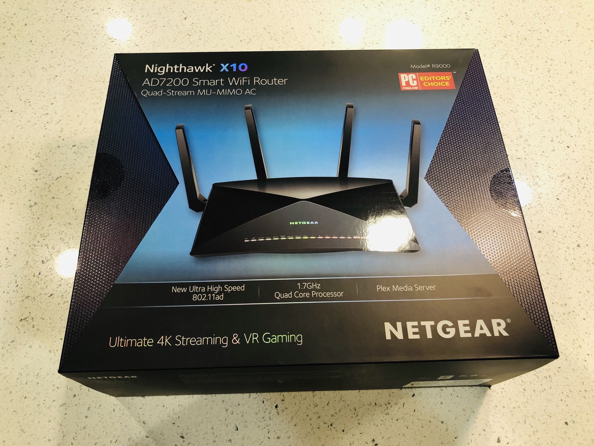 NETGEAR Nighthawk X10 AD7200 Smart WiFi Router