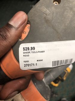 Sander , Tools-Power RIDGID