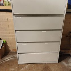 5 Drawers File Cabinet