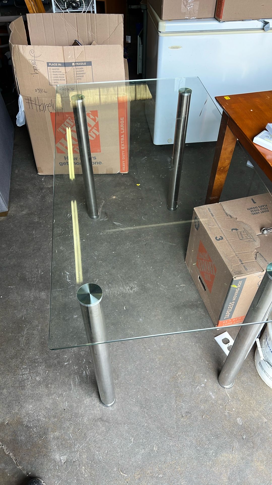 Glass Dining Table