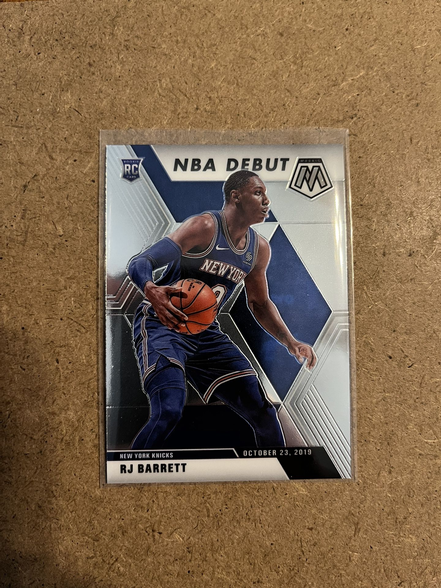 R.J. Barrett Mosaic “NBA Debut” Rookie Card