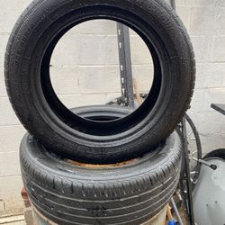 205/55R16 Tires Good Condition 