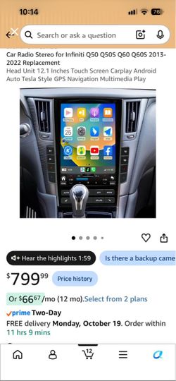 Infinity smart radio