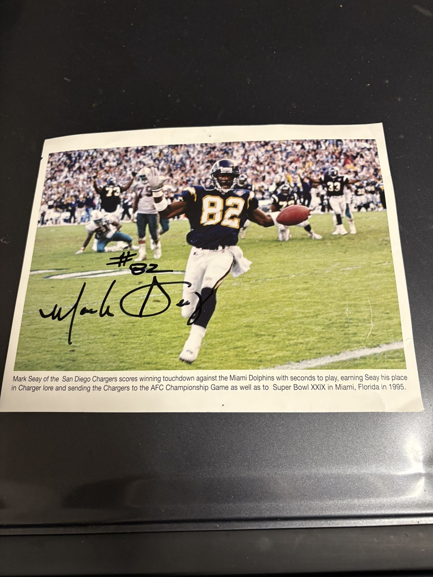 San Diego Chargers Mark Seay