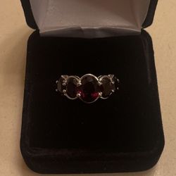 Garnet Ring 