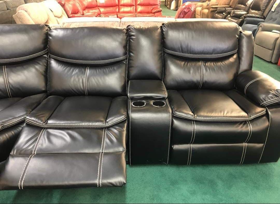 Bastrop Reclining Sectional Sofa Couch 