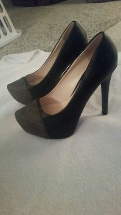 Black heels