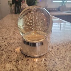 Branch Tree Musical Water Globe